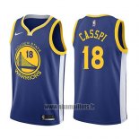 Maillot Golden State Warriors Omri Casspi No 18 Icon 2017-18 Bleu