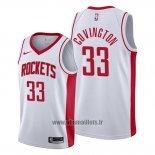 Maillot Houston Rockets Robert Covington No 33 Association 2019-20 Blanc