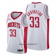 Maillot Houston Rockets Robert Covington No 33 Association 2019-20 Blanc