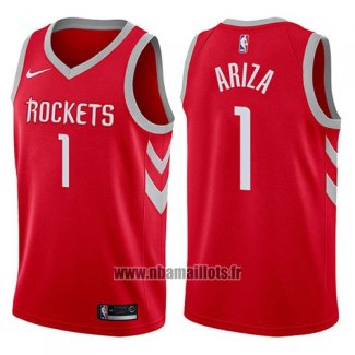 Maillot Houston Rockets Trevor Ariza No 1 Swingman 2017-18 Rouge