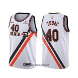 Maillot Los Angeles Clippers Ivica Zubac NO 40 Classic Edition 2019-20 Blanc