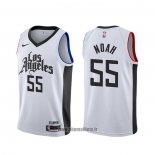 Maillot Los Angeles Clippers Joakim Noah NO 55 Ville Blanc