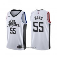 Maillot Los Angeles Clippers Joakim Noah NO 55 Ville Blanc