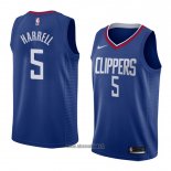 Maillot Los Angeles Clippers Montrezl Harrell No 5 Icon 2018 Bleu