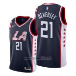 Maillot Los Angeles Clippers Patrick Beverley No 21 Ville 2019 Bleu