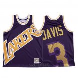 Maillot Los Angeles Lakers Anthony Davis NO 3 Mitchell & Ness Big Face Volet