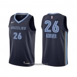 Maillot Memphis Grizzlies Kyle Korver NO 26 Icon Bleu
