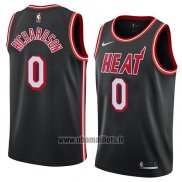 Maillot Miami Heat Josh Richardson No 0 Classic 2018 Noir