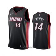 Maillot Miami Heat Tyler Herro No 14 Icon Noir