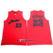 Maillot Michael Jordan No 23 Rouge2 Noir