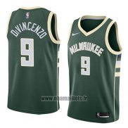 Maillot Milwaukee Bucks Donte Divincenzo No 9 Icon 2018 Vert