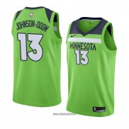 Maillot Minnesota Timberwolves Darius Johnson-odom No 13 Statement 2018 Vert