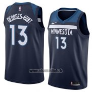 Maillot Minnesota Timberwolves Marcus Georges-hunt No 13 Icon 2018 Bleu