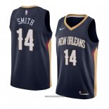 Maillot New Orleans Pelicans Jason Smith No 14 Icon 2018 Bleu