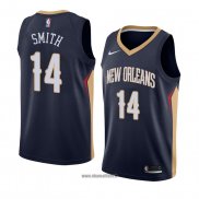 Maillot New Orleans Pelicans Jason Smith No 14 Icon 2018 Bleu