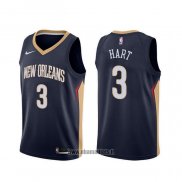 Maillot New Orleans Pelicans Josh Hart NO 3 Icon Bleu