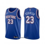 Maillot New York Knicks Mitchell Robinson NO 23 Statement 2019-20 Bleu