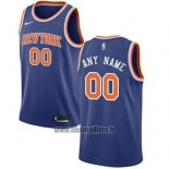 Maillot New York Knicks Personnalise 2017-18 Bleu