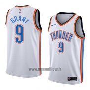 Maillot Oklahoma City Thunder Jerami Grant No 9 Association 2018 Blanc