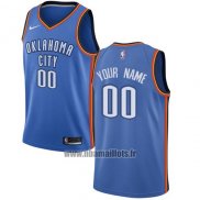 Maillot Oklahoma City Thunder Personnalise 2017-18 Bleu