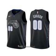 Maillot Orlando Magic Aaron Gordon NO 0 Ville Noir