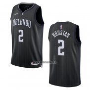 Maillot Orlando Magic Caleb Houstan NO 2 Ville 2022-23 Noir