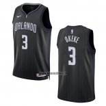 Maillot Orlando Magic Chuma Okeke NO 3 Ville 2022-23 Noir