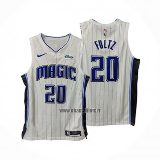 Maillot Orlando Magic Markelle Fultz NO 20 Icon Authentique 2019-20 Blanc