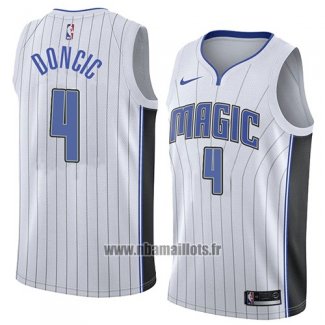 Maillot Orlando Magic Mohamed Bamba No 4 Association 2018 Blanc