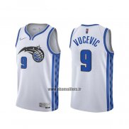 Maillot Orlando Magic Nikola Vucevic No 9 Earned 2020-21 Blanc