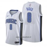 Maillot Orlando Magic Terrence Ross No 8 Association Blanc