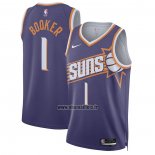 Maillot Phoenix Suns Devin Booker NO 1 Icon 2023-24 Volet