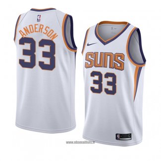 Maillot Phoenix Suns Ryan Anderson No 33 Association 2018 Blanc2