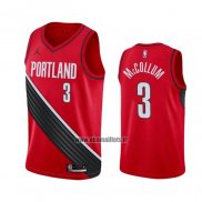 Maillot Portland Trail Blazers C.j. Mccollum NO 3 Statement 2020-21 Rouge