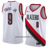 Maillot Portland Trail Blazers Gary Trent Jr. No 9 Association 2018 Blanc