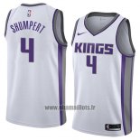 Maillot Sacramento Kings Iman Shumpert No 4 Association 2018 Blanc