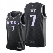 Maillot Sacramento Kings Kyle Guy No 7 Statement 2019-20 Noir