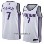 Maillot Sacramento Kings Skal Labissiere No 7 Association 2018 Blanc