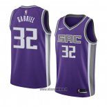 Maillot Sacramento Kings Wenyen Gabriel No 32 Icon 2018 Volet