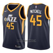 Maillot Utah Jazz Donovan Mitchell No 45 Icon 2017-18 Bleu