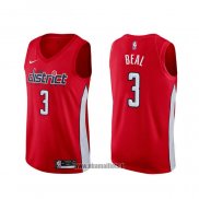 Maillot Washington Wizards Bradley Beal NO 3 Earned Rouge