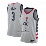 Maillot Washington Wizards Bradley Beal No 3 Ville 2020-21 Gris