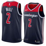 Maillot Washington Wizards John Wall No 2 Statement 2018 Noir