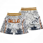 Short Dallas Mavericks Blanc