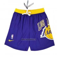 Short Los Angeles Lakers Big Logo Just Don Volet