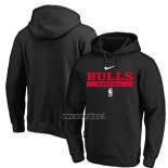 Veste a Capuche Chicago Bulls Practice Performance 2022-23 Noir