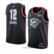 Maillot All Star 2019 Oklahoma City Thunder Steven Adams No 12 Noir