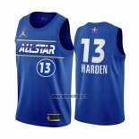 Maillot All Star 2021 Brooklyn Nets James Harden No 13 Bleu