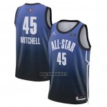Maillot All Star 2023 Utah Jazz Donovan Mitchell NO 45 Bleu