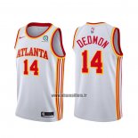 Maillot Atlanta Hawks Dewayne Dedmon No 14 Association 2020-21 Blanc